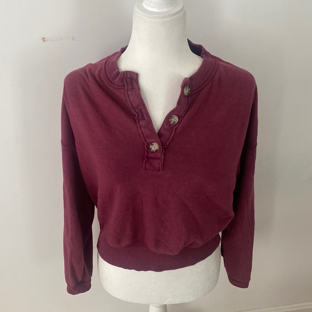 ▪️AE Half Button Sweater▪️